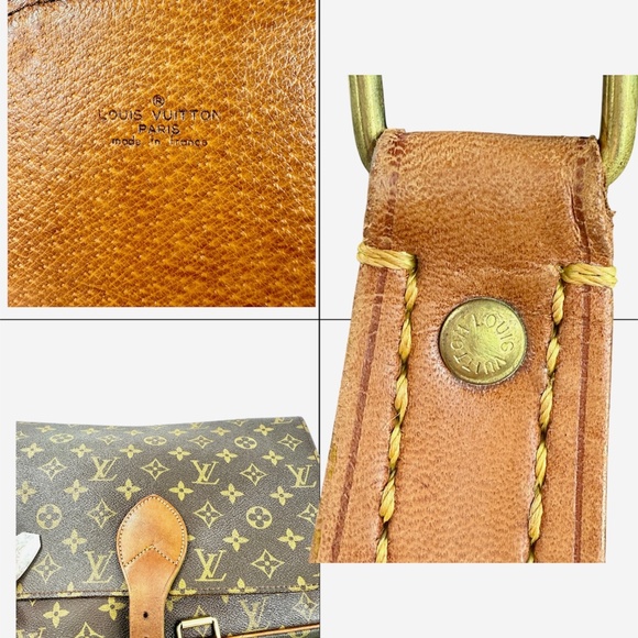 Authentic Louis Vuitton Cartouchiere GM (Large) Monogram w CERTIFICATE AUTHENTIC - Picture 13 of 17